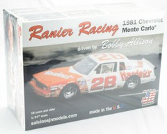 Salvino JR Models “Hardee’s” Bobby Allison 1981 Monte Carlo 1/24 Model Car Kit