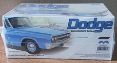 MOEBIUS MODELS: “1965 Dodge Coronet Sedan” Model Kit Factory Sealed- 2024