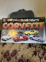 Vtg 1995 AMT ERTL Corvette Evolution Set of 5 Plastic Model Kits COMPLETE # 8092