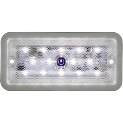 5.8 In. Rectangular LED Interior Dome Light with Built-In Switch