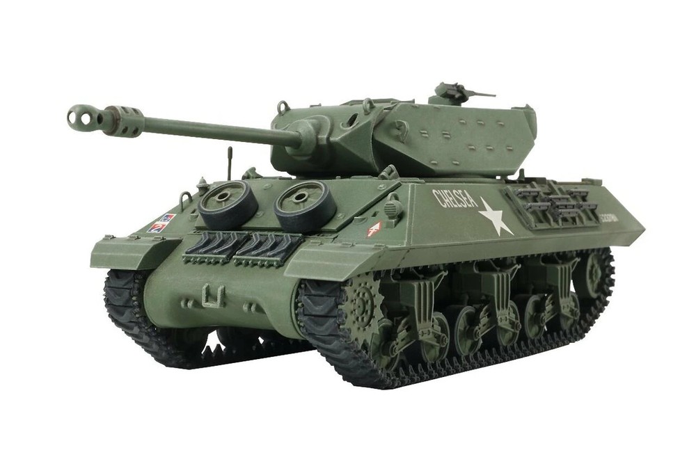 Tamiya 1/48 British M10 IIC Achilles Tank Assembly Model #32582