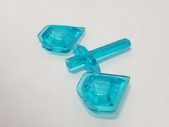 1977 Ford Van CUSTOM BLUE DIAMOND WINDOWS from AMT 1:25 Model Kit 77 Econoline