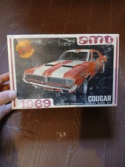 Amt 69 Mercury Cougar Model Kit