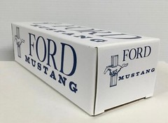 New 1965 1966 Ford Mustang Dealer Promo Model Enhanced REPLICA BOX ONLY..NO CAR