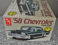 AMT/Ertl 1958 Chevrolet Impala Coupe Vintage 1983 CONTENTS SEALED #6548