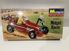 1/24 Sealed Monogram #7 Midget Racer Plastic Model Kit