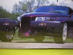 AMT Plymouth Prowler With trailer Kit # 8588 Factory Sealed Dented Box 1:25