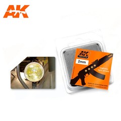 AK Interactive AK208 Lenses 2mm Yellow (4)
