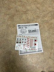 MRC BC100 1999 60’s Texaco Service Station 1:24 Model Kit Sealed Parts Complete