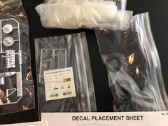 Lindberg 1948 Lincoln Continental 1/25 Kit, New, Open, Parts Sealed in Box