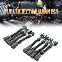 8Pcs LS1 LS6 LT1 EV1 Injector Harness，Pigtails to Multec LQ4, LQ9 4.8 5.3 6.0 De