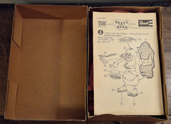 Vtg REVELL FREAKY RIDERS Model Kit Heavy Head Complete? & Unbuilt w/ Box
