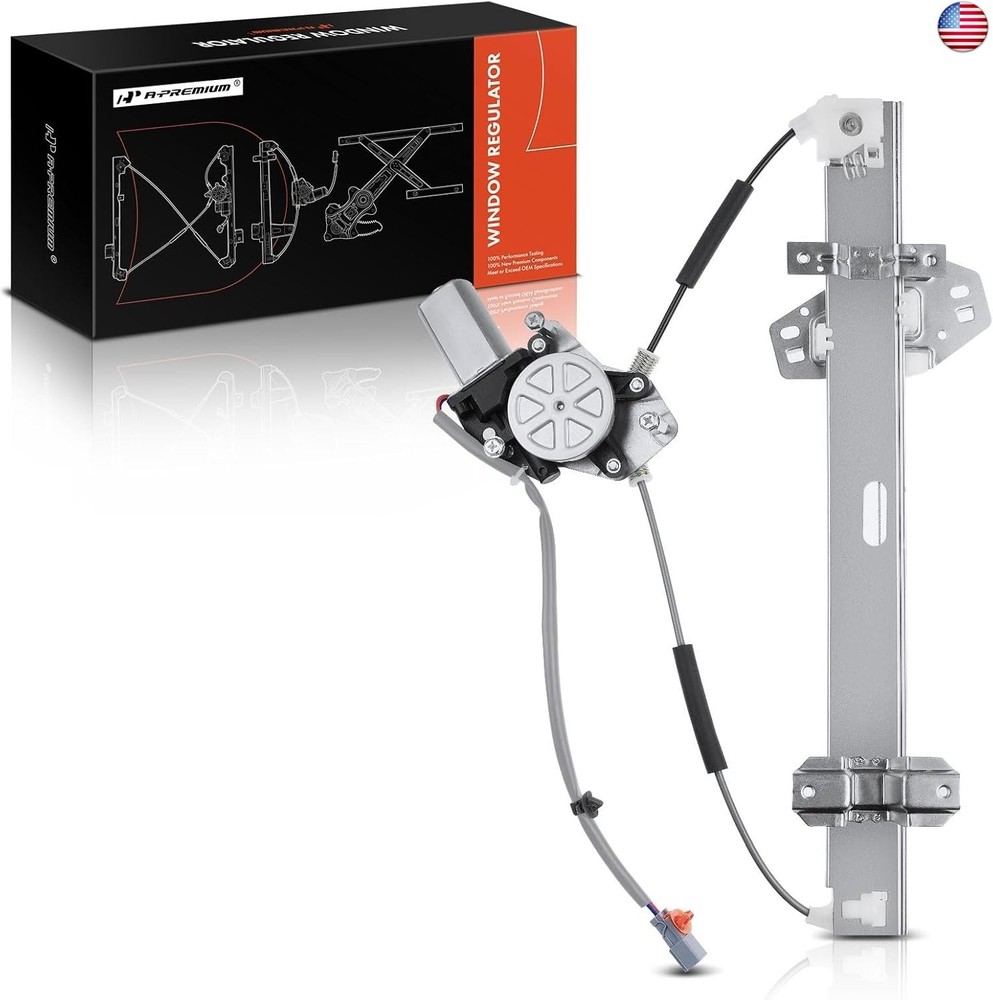 A-Premium Power Electric Window Regulator with Motor Compatible with Acura TL