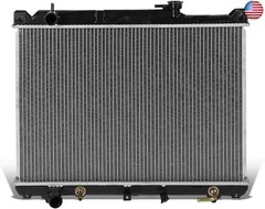 DNA Motoring OEM-RA-2430 OE Style Aluminum 23-1/8″ Core Radiator Compatible