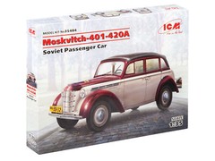 ICM 35484 – Moskvitch-401-420A, Soviet Passenger Car – Scale Model Kit