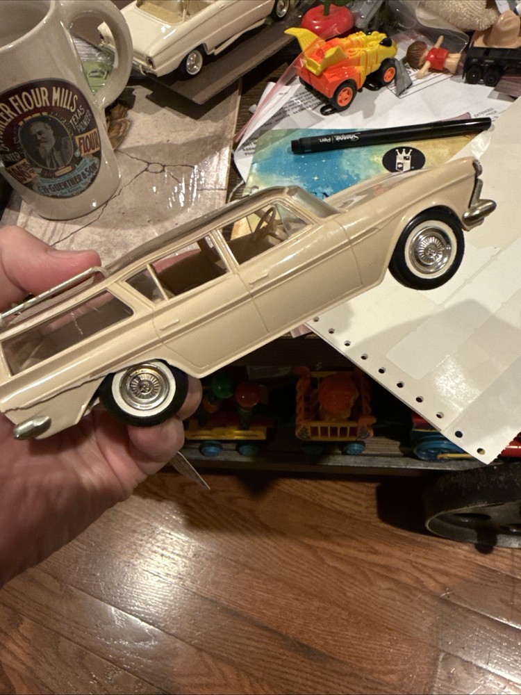 Vintage JO-HAN 1960 Rambler Cross Station Wagon Dealer Promo Model – Great Cond!