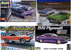 1970 Plymouth Cuda AAR DRIVESHAFT from Revell 1:25 Model kit 70
