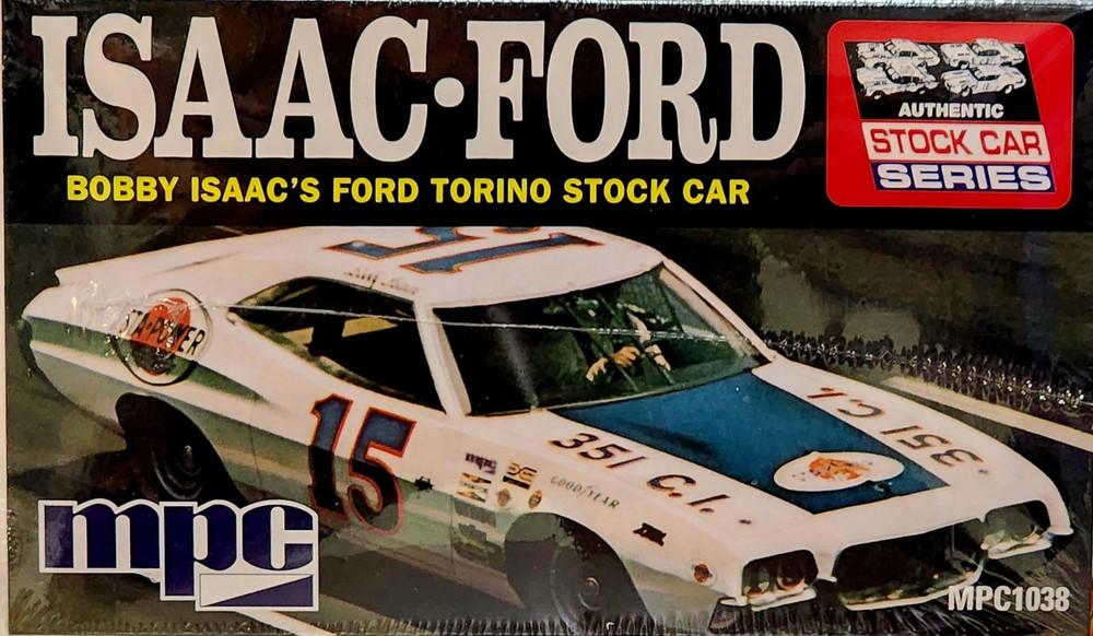 Bobby Isaac ’72 Ford Torino Stock Car MPC 1:25 NEW FACTORY SEALED *US Seller*