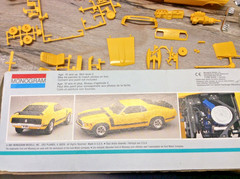 Monogram 1970 Boss 302 Mustang 1:24 scale Model kit opned box no directions