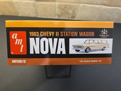 AMT, 1963 Chevy II Nova Station Wagon, Craftsman Plus, 1/25th !!Sealed Inside!!