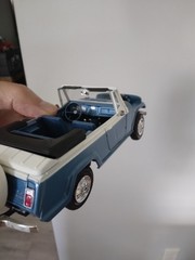 PRO-BUILT MPC 1968 JEEPSTER CONVERTIBLE 1:25 FROM MODEL KIT #2068-200 DETAILED !