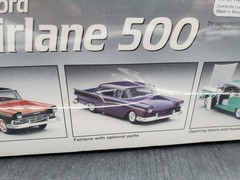 🚦🔥AMT/Ertl 1957 Ford Fairlane 500 Vintage 1993 1:25 Model Kit NEW SEALED #8028