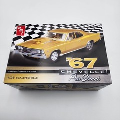AMT 1/25 67 Chevelle Pro Street AMT876/12 Parts Kit Bash Clear Glass Rear Window