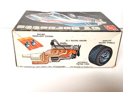 Vintage AMT Model Kit #T389 John Greenwood GT Corvette Racing 1/25 Parts Sealed