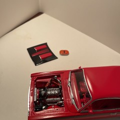 1971 Plymouth Duster 340 Six Pack 1/25 Built Model Car ￼