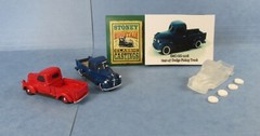 New! SMC-GG-1108 1941-47 Dodge Pickup Truck HO-1/87 Scale Clear Resin Kit