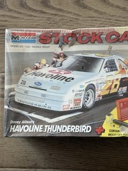 NIB MONOGRAM 1/24 SCALE DAVEY ALLISON’S HAVOLINE THUNDERBIRD PLASTIC KIT #2916