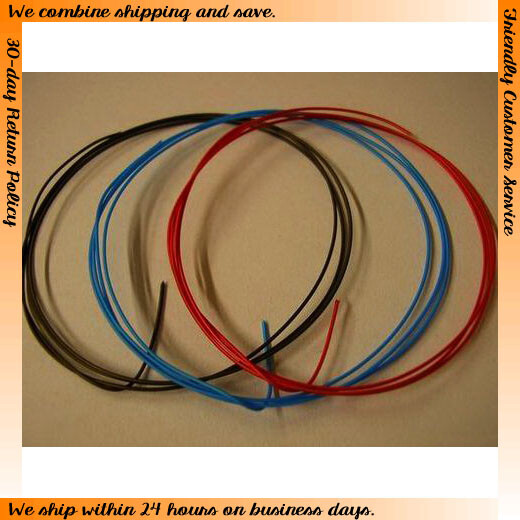 The Parts Box Plug Wire Set – Red, Blue, Black (Dia. : 0.4mm, L: 0.5 metre)