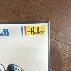 Heller Talbot-Lago 4L5 Grand Prix 1:24 Unassembled Model Kit Blue MPN 721