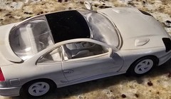 7″ Loose 1992 Dodge Stealth 1/24 Scale Promo Car White Crack In Rear Window