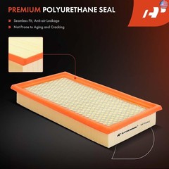 A-Premium 2-PC Engine Air Filter Compatible with Ford, Lincoln, Mazda &