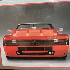 Pocher 1/8 Red Ferrrari Testarossa Spider Roadster K54 FREE UPS PACKING/SHIPPING