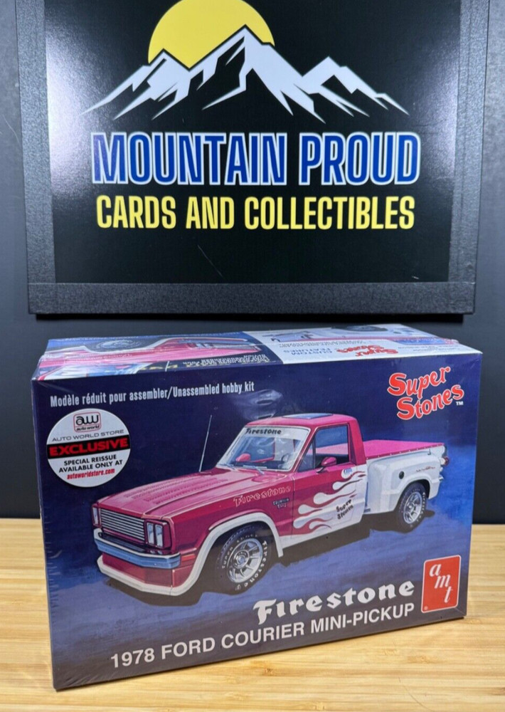 AMT – SUPER STONES FIRESTONE FORD COURIER MINI-PICKUP – 1:25 KIT FACTORY SEALED