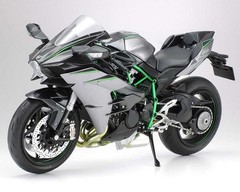 Tamiya 1/12 Kawasaki Ninja H2 Carbon Motorcycle Model Kit TAM14136