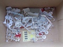 AMT # 6771 1955 Chevy Bel Air Kit Parts Pictured only 1/25 Scale