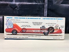 OPEN BOX MPC 1:25 Scale Model Kit RAMCHARGERS DRAGSTER TRANSPORT TRUCK 710-300