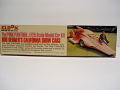 PINK PANTHER CUSTOM SHOW CAR MODEL KIT 1969 ELDON VINTAGE VERY RARE