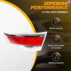 Passenger Side Inner Tail Light Compatible with 2014 2015 2016 Highlander