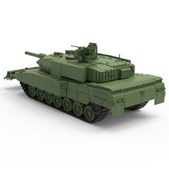 SS366 1/200 1/220 Military Model Kit Germany Leopard 2 Medium Tank PSO