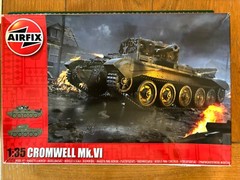 Airfix#A1374,1/35 Cruiser Mk VIII Cromwell Mk VI ,OPEN BOX+Upgrade