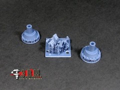 1:35 Resin Detail Set Final Drive Housings for KV 1 Tank