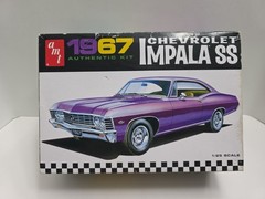 AMT 981 – 1:25 – 1967 CHEVROLET IMPALA SS STOCK *FACTORY SEALED BAGS*