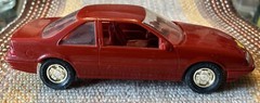 1988 Chevrolet Beretta Red Dealer Promo Car 1:25 AMT ERTL RARE