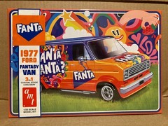 1977 FORD FANTASY VAN FANTA – AMT – 1/25 scale – 1471 – FACTORY SEALED KIT