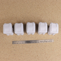 x5 Make It RC 1/24 Scale Trash Cans for RC/Model Car Garage, Shop, Diorama