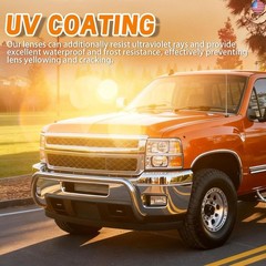 Headlight Assembly, Compatible with 1999-2002 Chevy Silverado 1500
